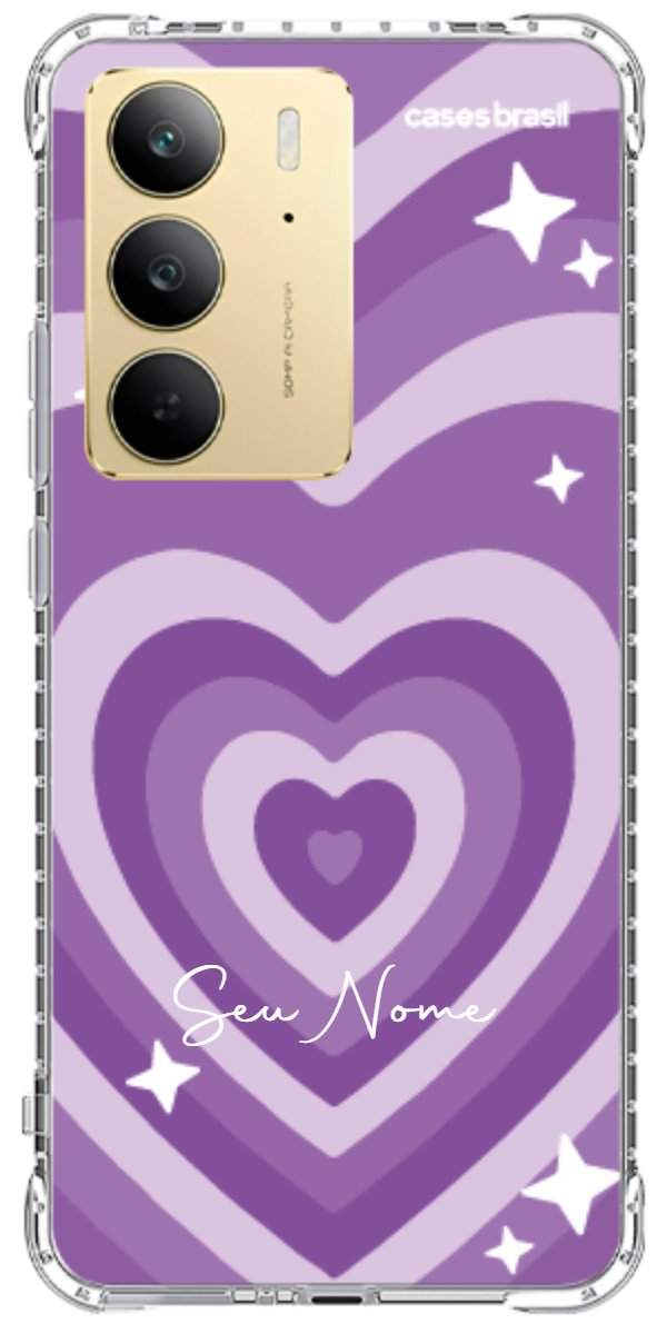 Capinha para Celular Amor Roxinho