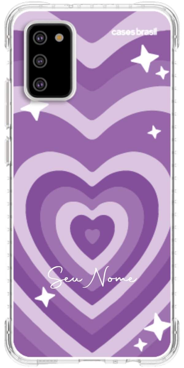 Capinha para Celular Amor Roxinho