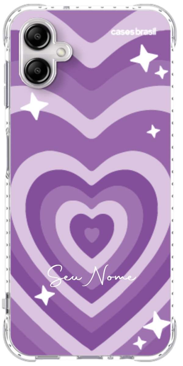Capinha para Celular Amor Roxinho