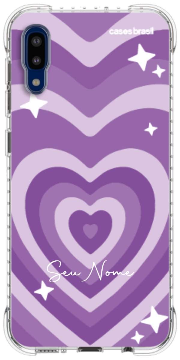 Capinha para Celular Amor Roxinho