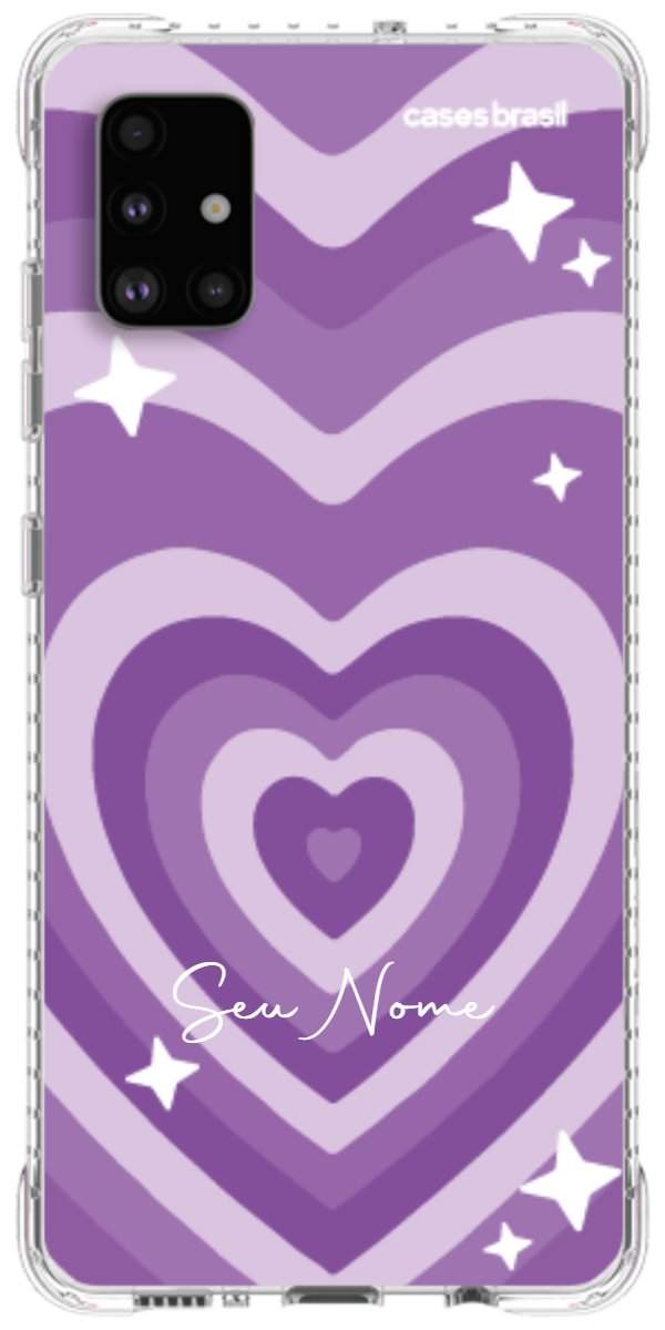 Capinha para Celular Amor Roxinho