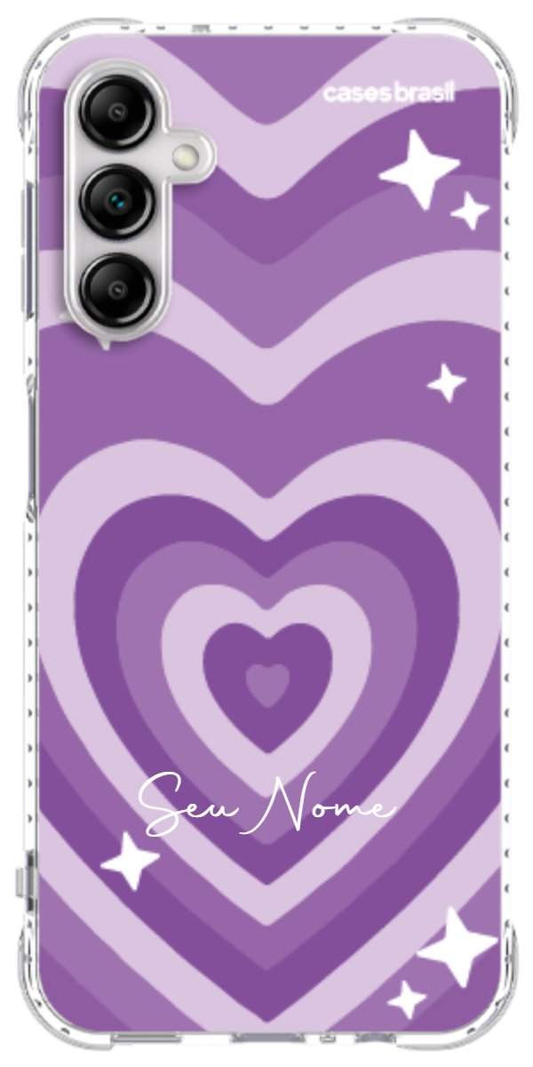 Capinha para Celular Amor Roxinho