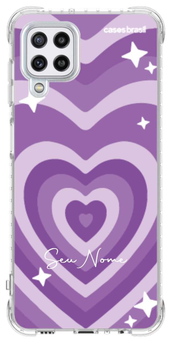 Capinha para Celular Amor Roxinho