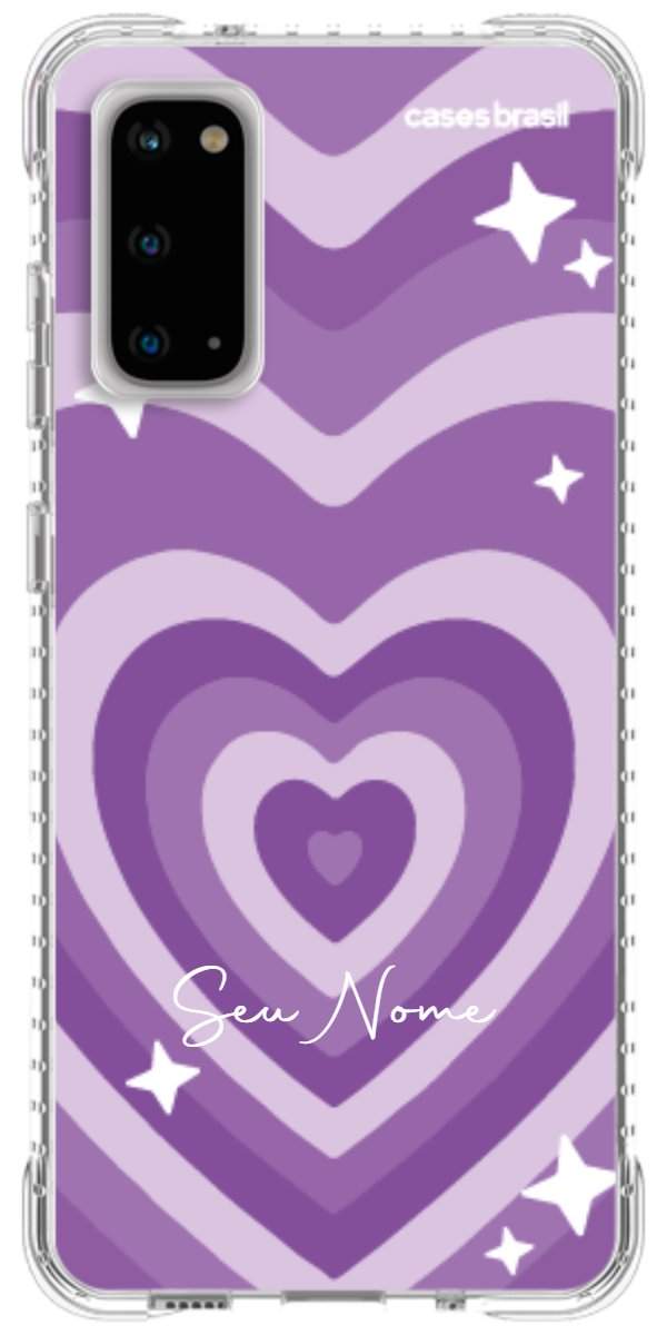 Capinha para Celular Amor Roxinho
