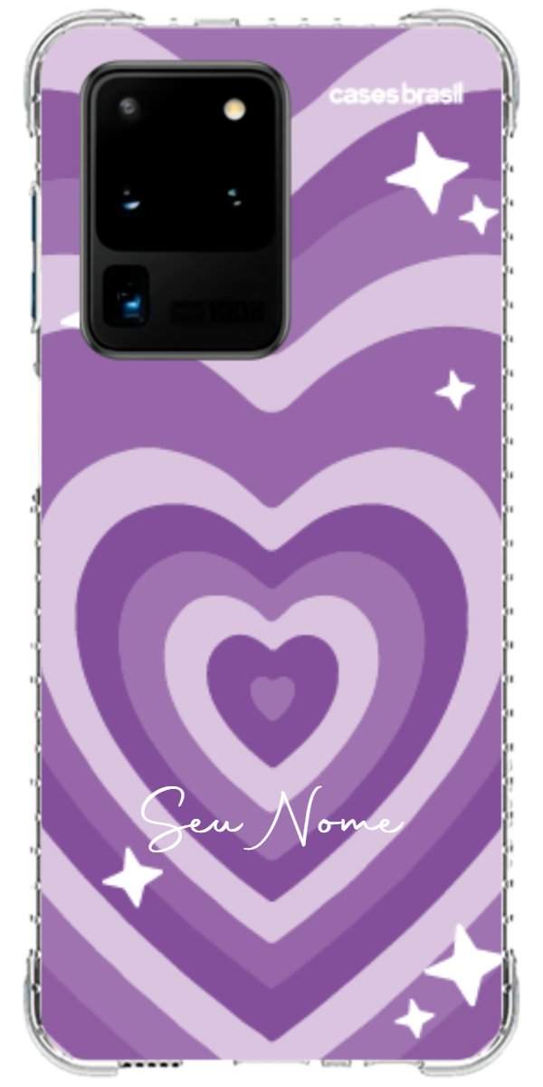 Capinha para Celular Amor Roxinho