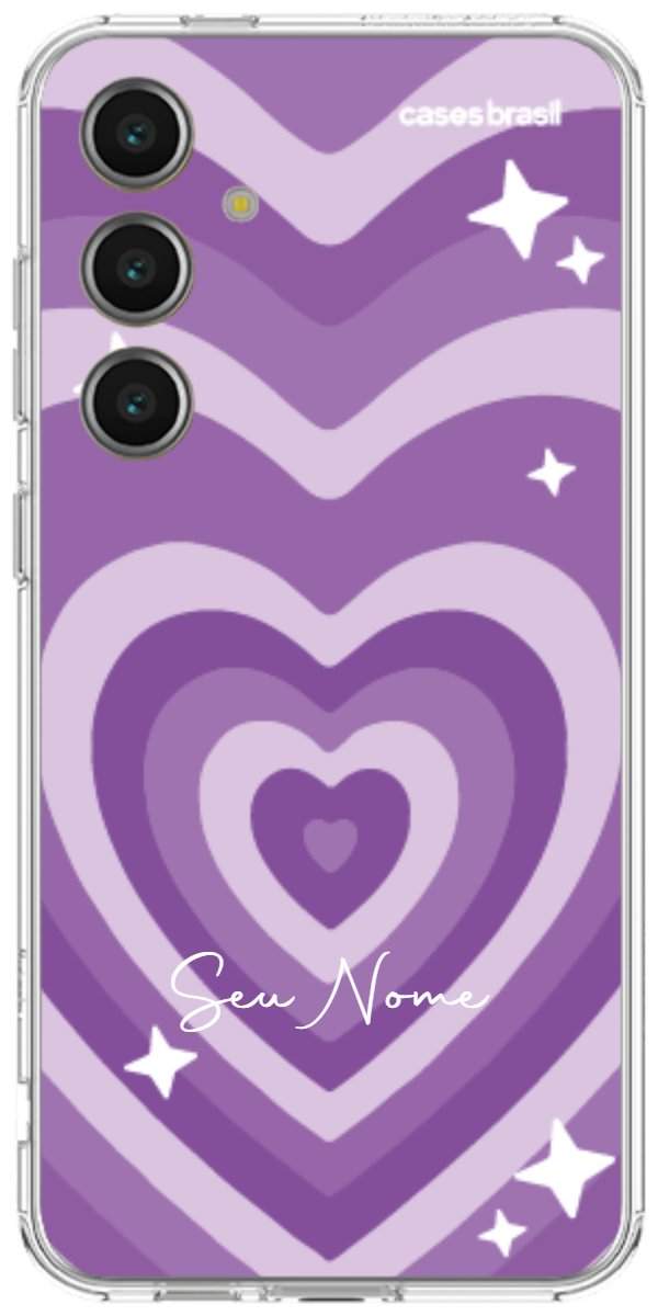 Capinha para Celular Amor Roxinho