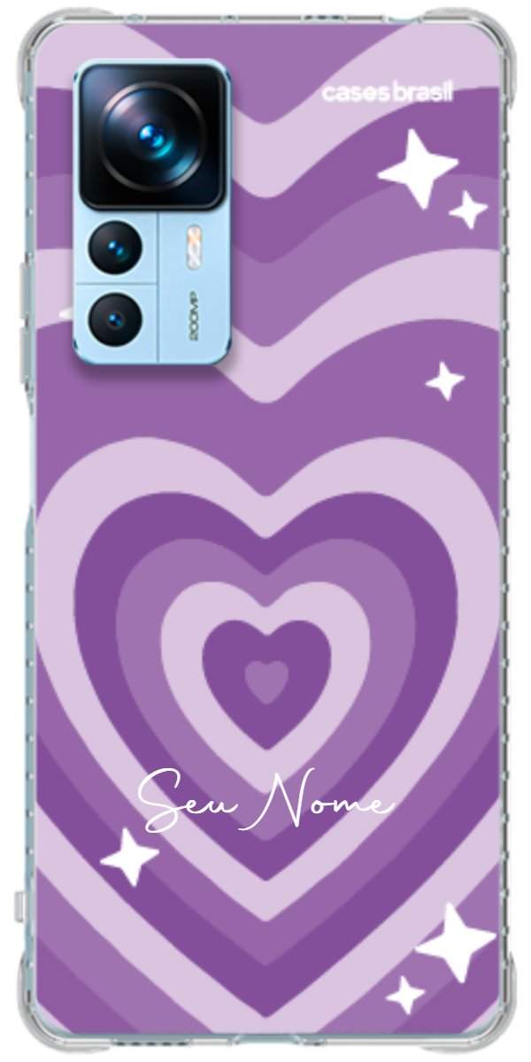 Capinha para Celular Amor Roxinho