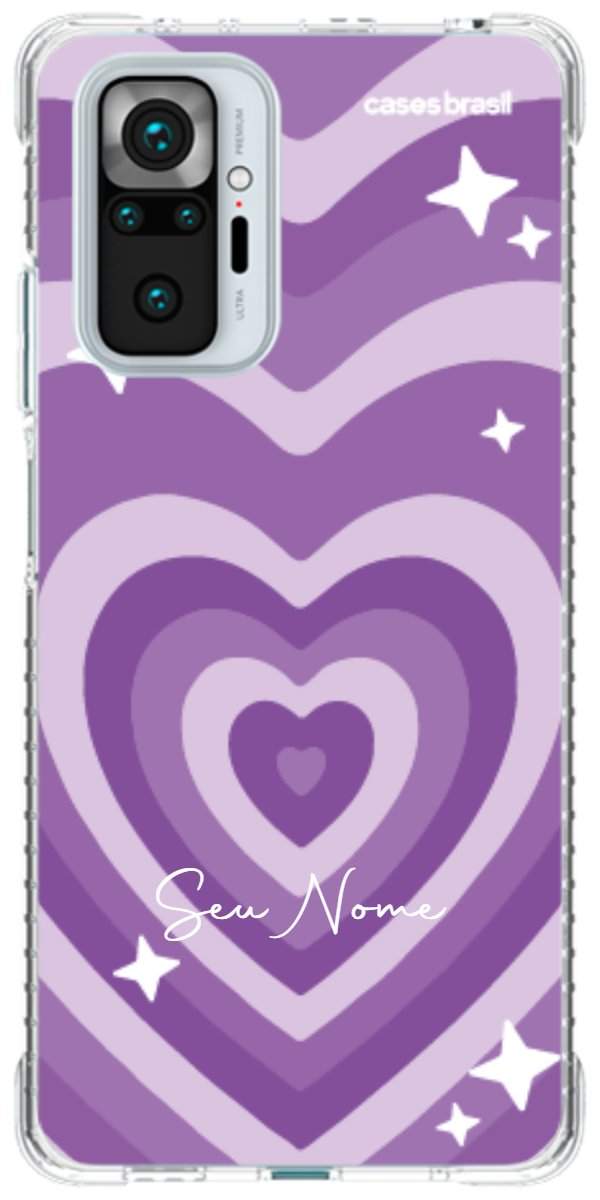 Capinha para Celular Amor Roxinho