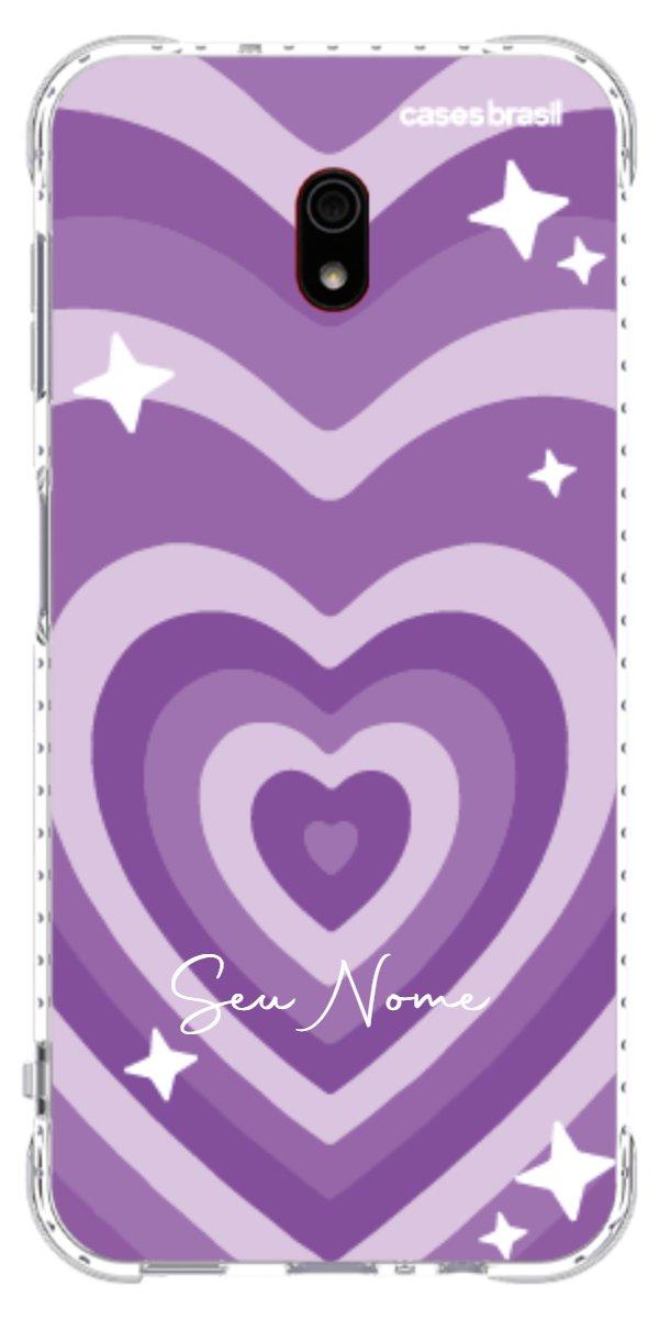 Capinha para Celular Amor Roxinho