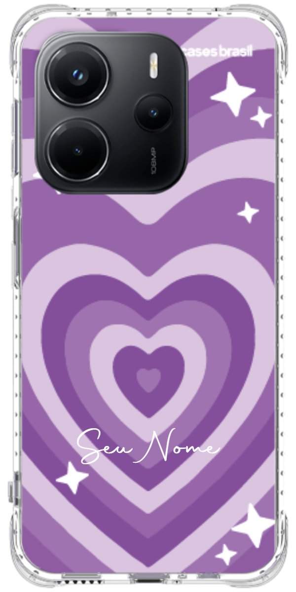 Capinha para Celular Amor Roxinho