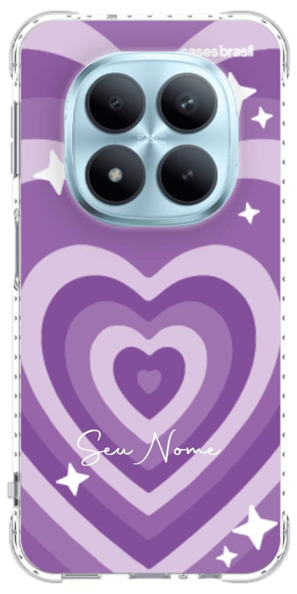 Capinha para Celular Amor Roxinho
