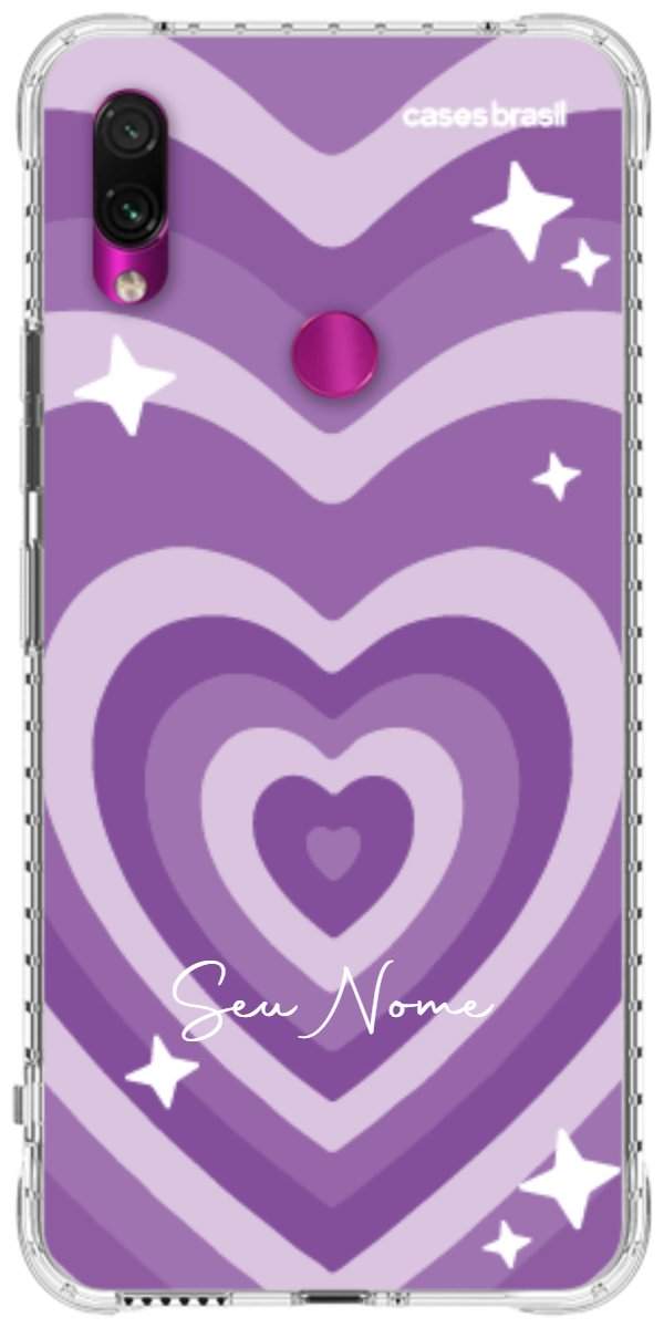 Capinha para Celular Amor Roxinho