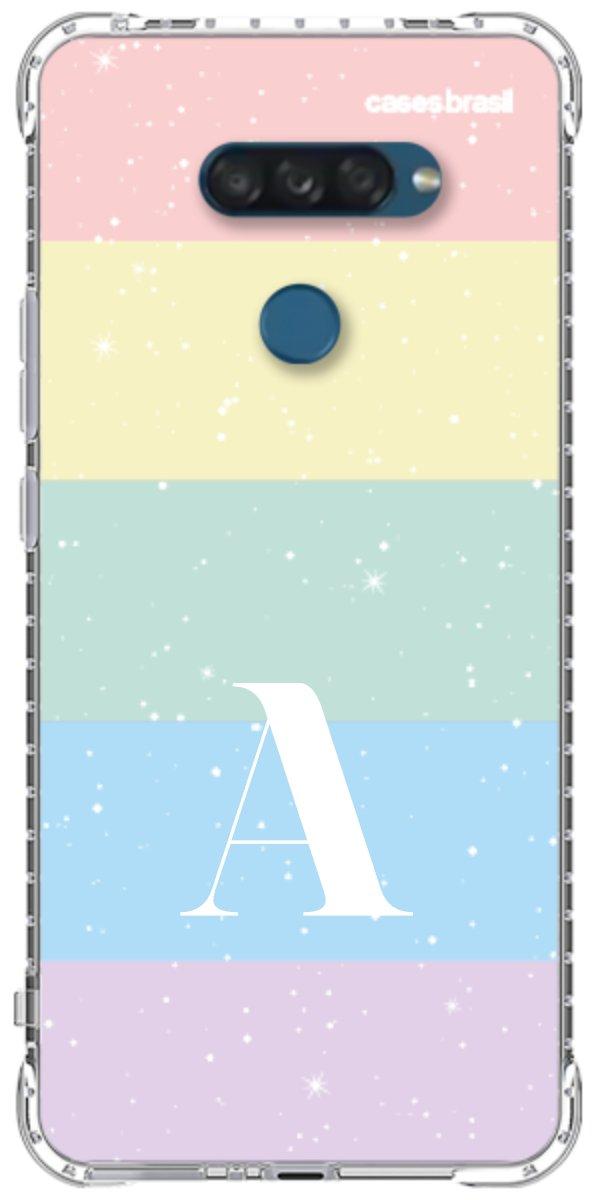 Capinha para Celular Arco-íris Estrelado