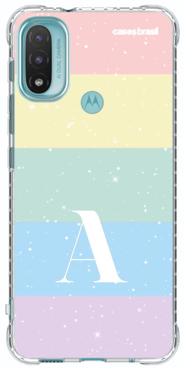 Capinha para Celular Arco-íris Estrelado