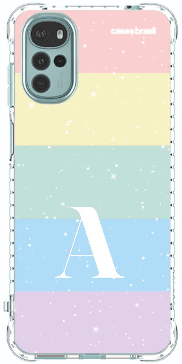 Capinha para Celular Arco-íris Estrelado