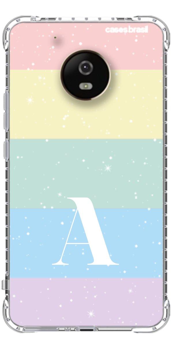 Capinha para Celular Arco-íris Estrelado