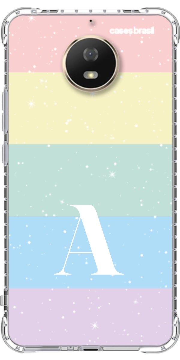 Capinha para Celular Arco-íris Estrelado