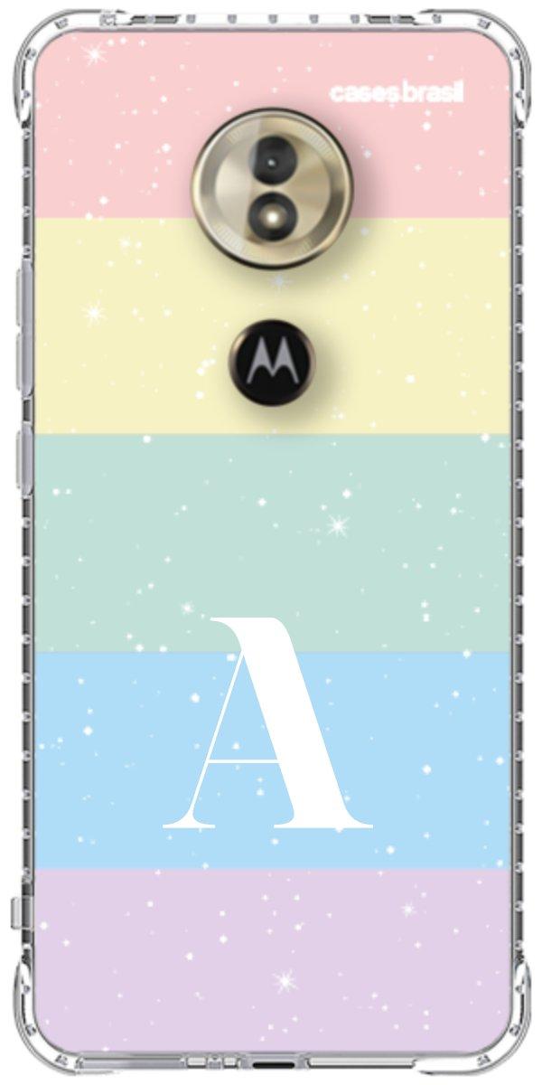 Capinha para Celular Arco-íris Estrelado