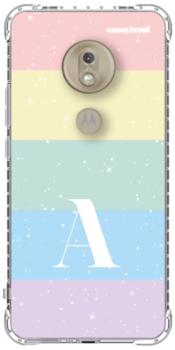 Capinha para Celular Arco-íris Estrelado