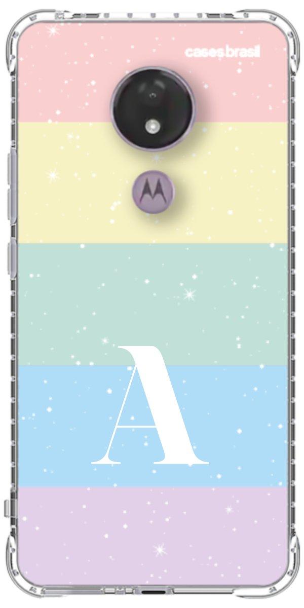 Capinha para Celular Arco-íris Estrelado