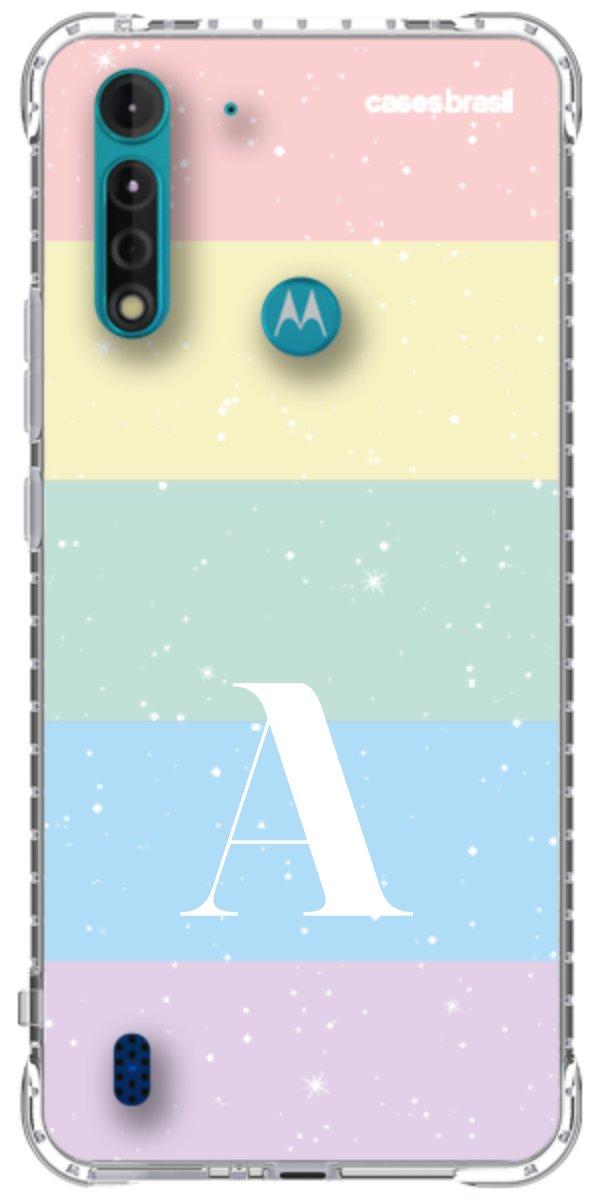 Capinha para Celular Arco-íris Estrelado