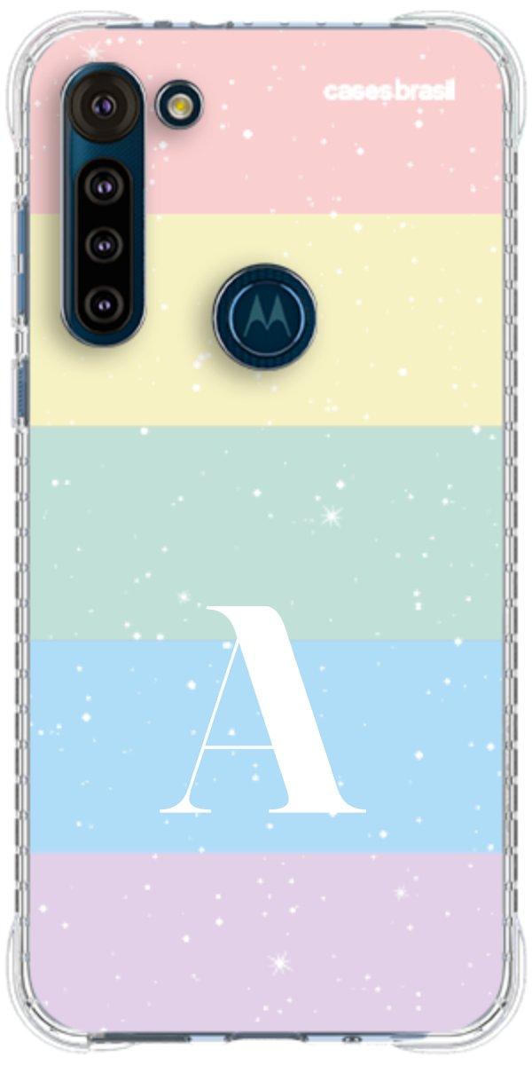 Capinha para Celular Arco-íris Estrelado
