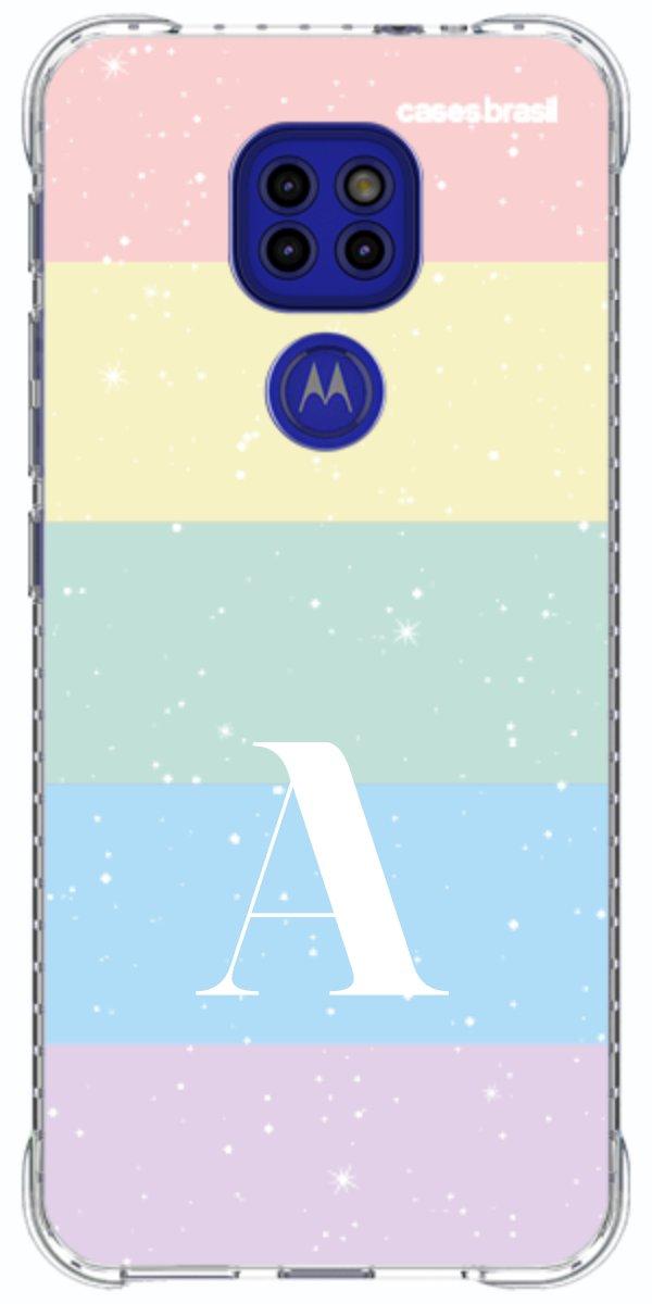 Capinha para Celular Arco-íris Estrelado
