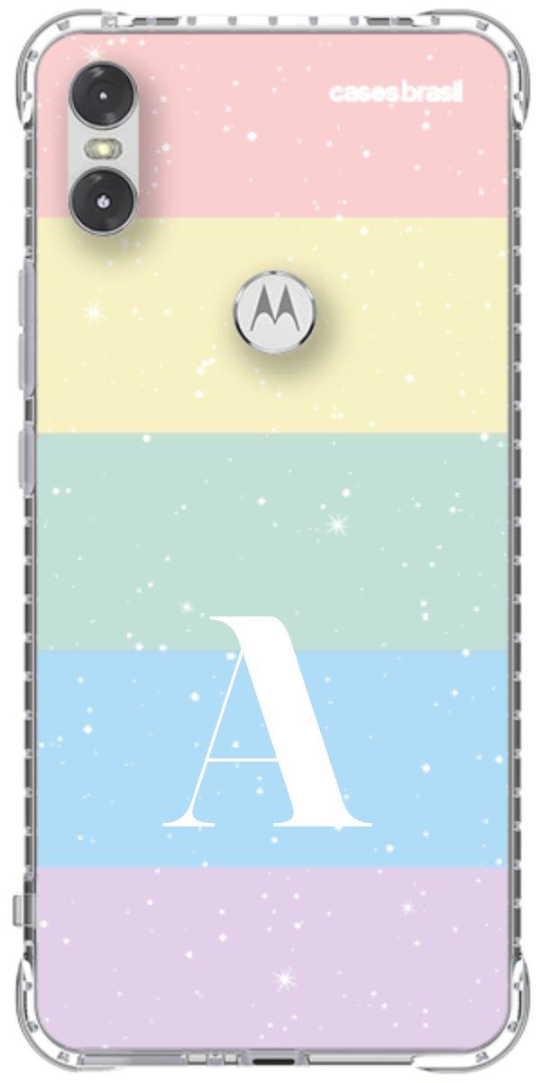 Capinha para Celular Arco-íris Estrelado