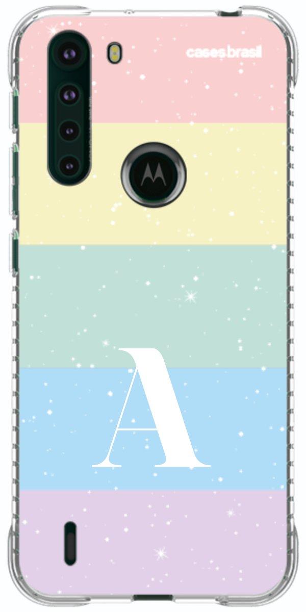 Capinha para Celular Arco-íris Estrelado