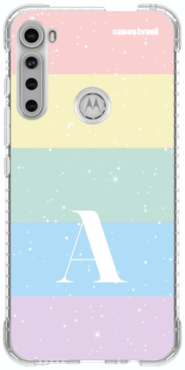 Capinha para Celular Arco-íris Estrelado