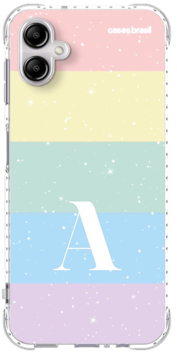 Capinha para Celular Arco-íris Estrelado