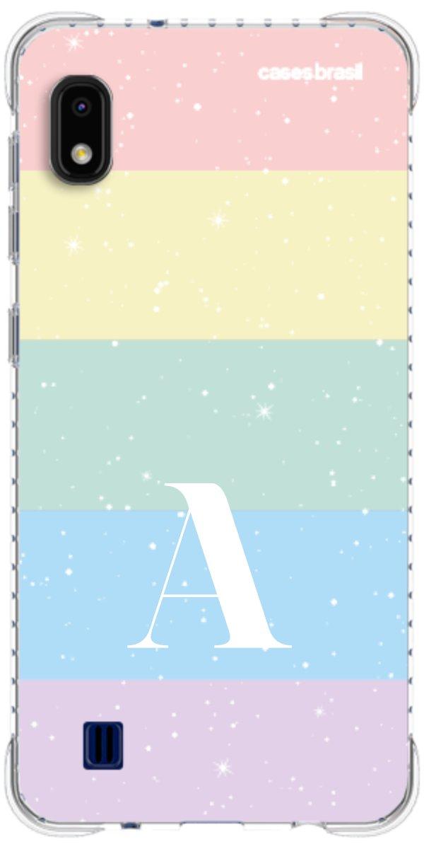 Capinha para Celular Arco-íris Estrelado