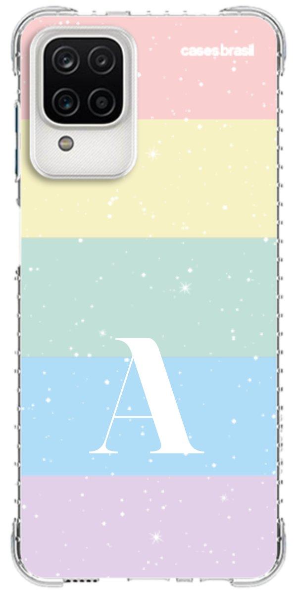 Capinha para Celular Arco-íris Estrelado
