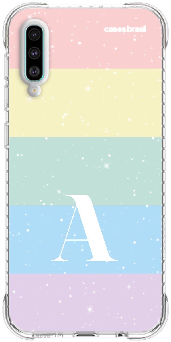 Capinha para Celular Arco-íris Estrelado