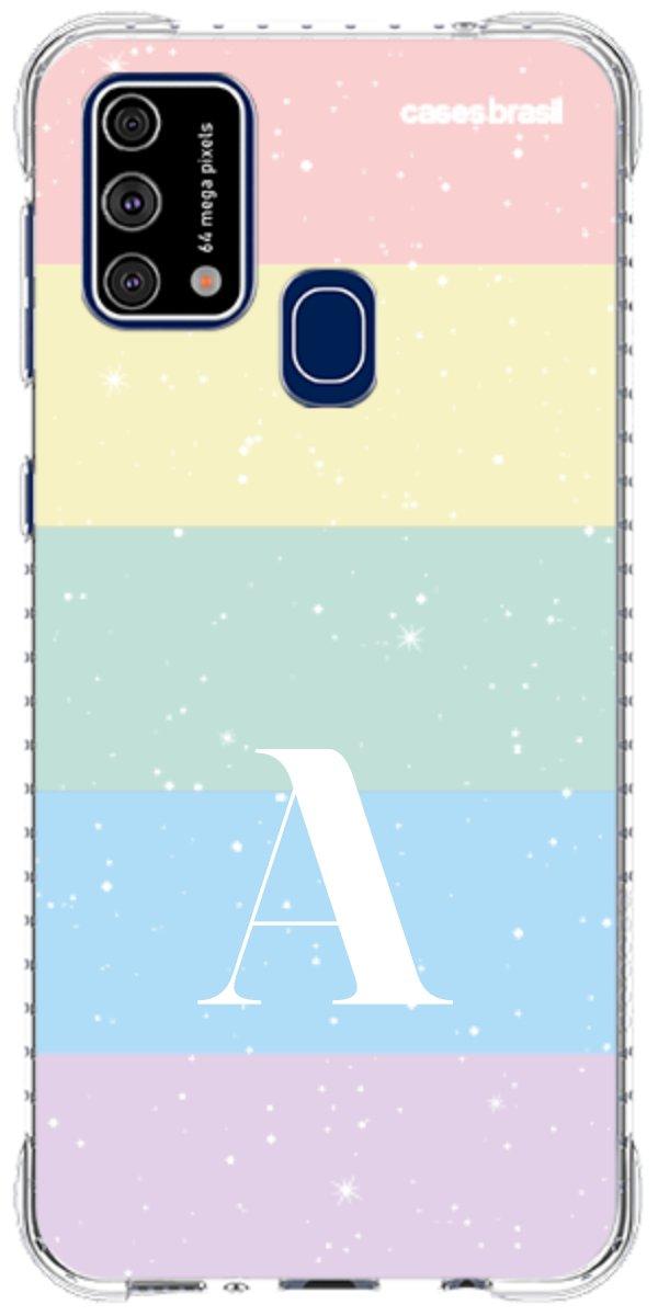 Capinha para Celular Arco-íris Estrelado