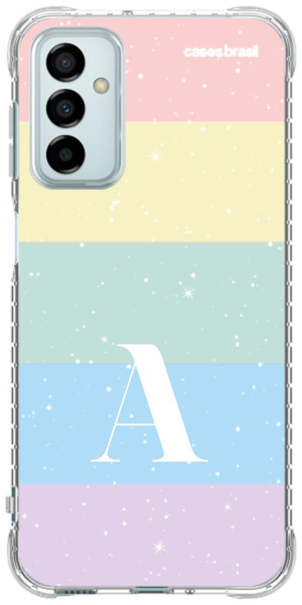 Capinha para Celular Arco-íris Estrelado