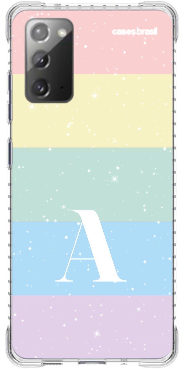 Capinha para Celular Arco-íris Estrelado