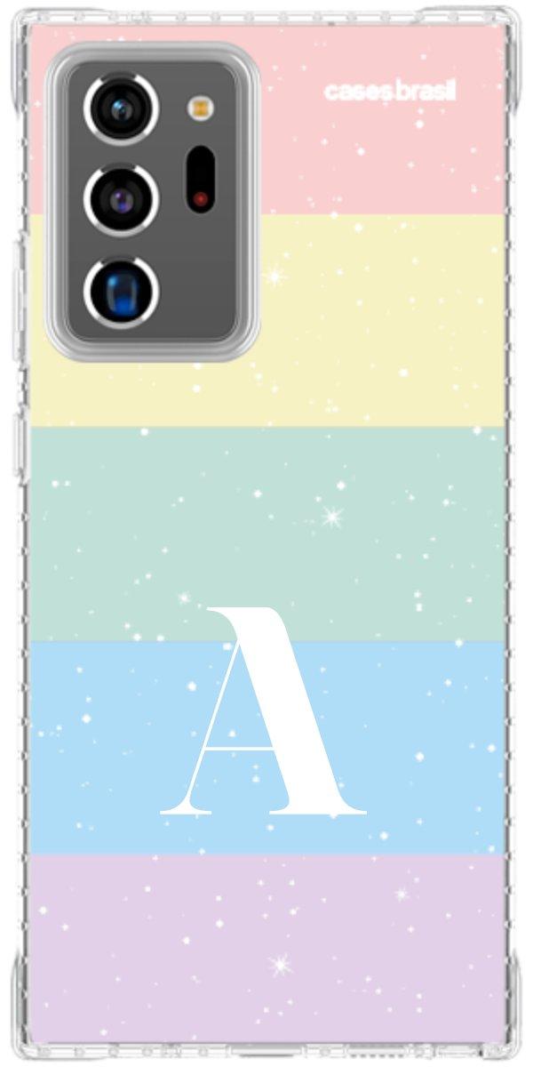 Capinha para Celular Arco-íris Estrelado