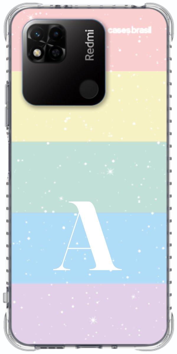 Capinha para Celular Arco-íris Estrelado