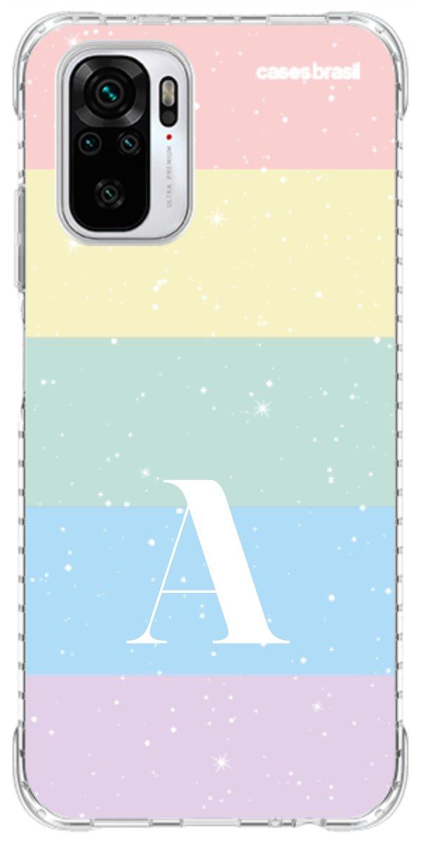 Capinha para Celular Arco-íris Estrelado