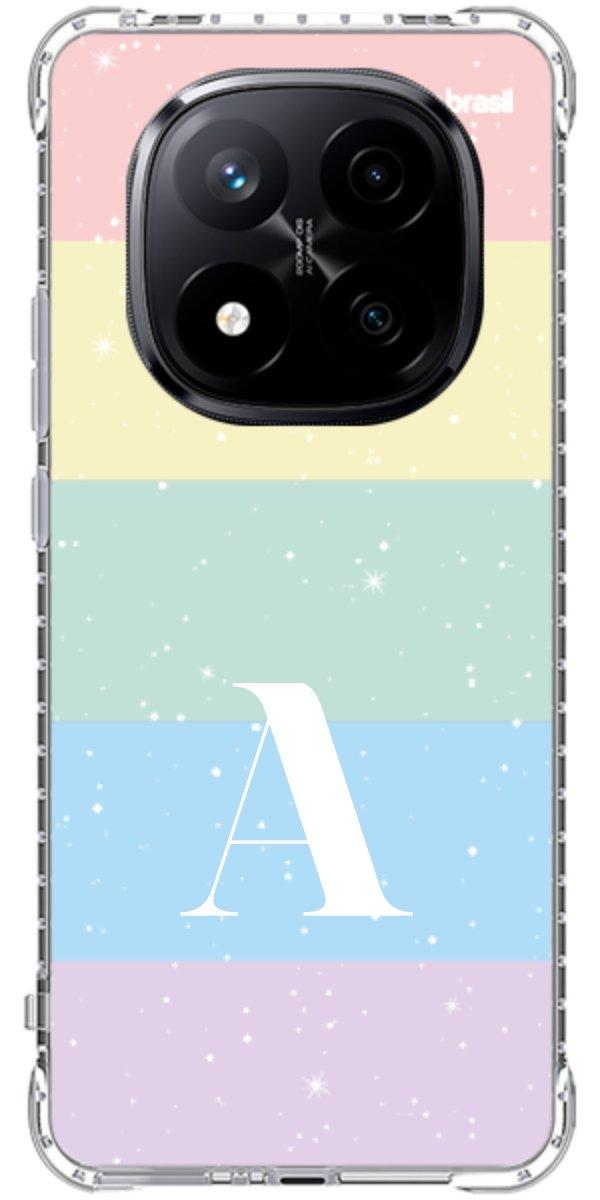 Capinha para Celular Arco-íris Estrelado