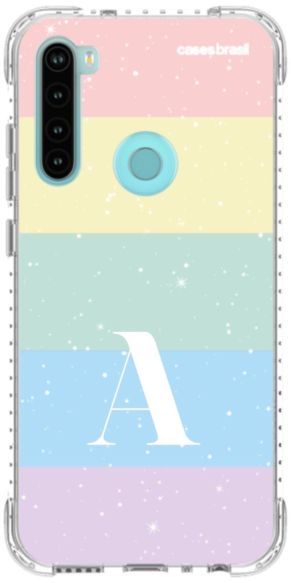 Capinha para Celular Arco-íris Estrelado