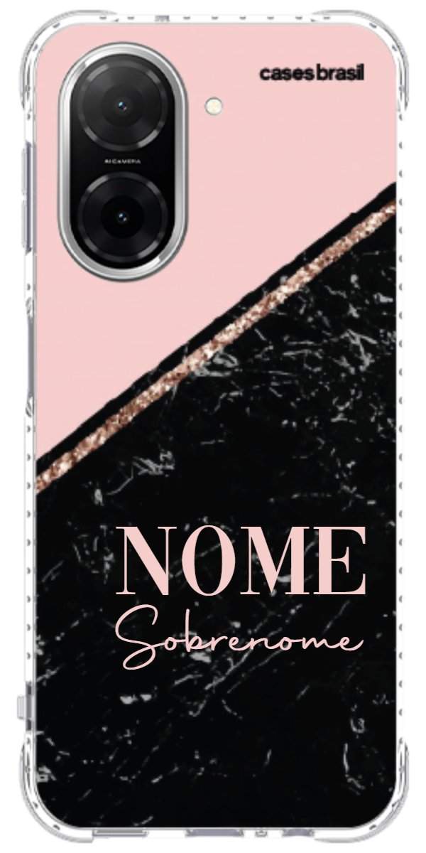 Capinha para Celular Diagonal Duo Black & Pink