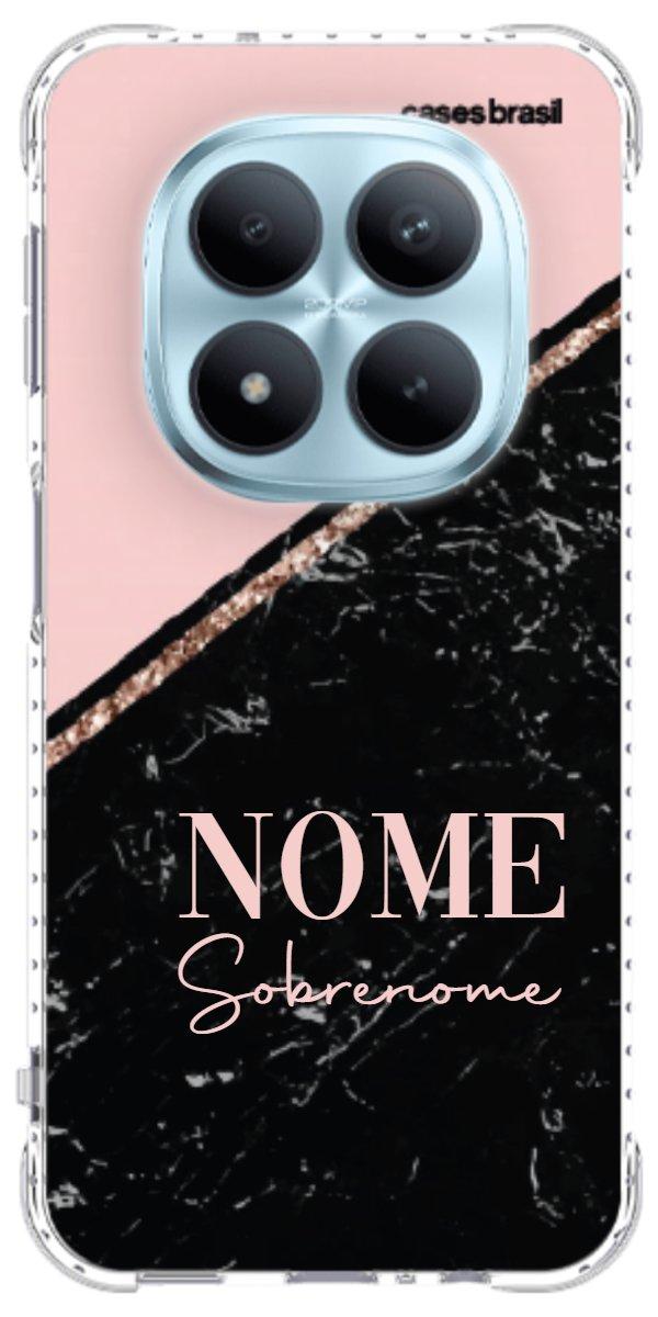 Capinha para Celular Diagonal Duo Black & Pink
