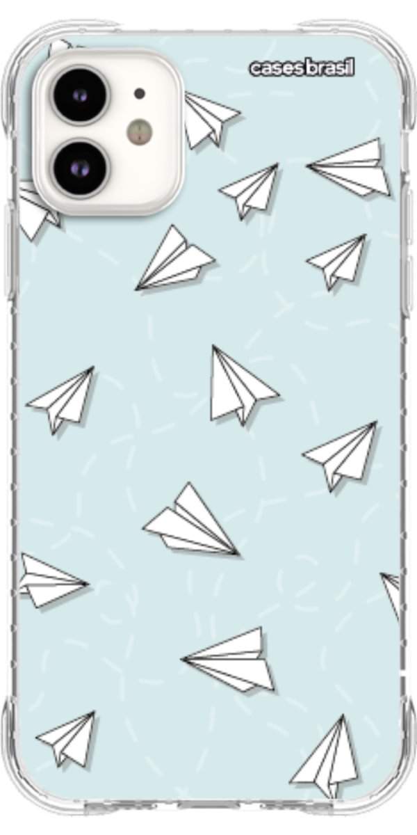 Capinha para Celular Aviões de Papel