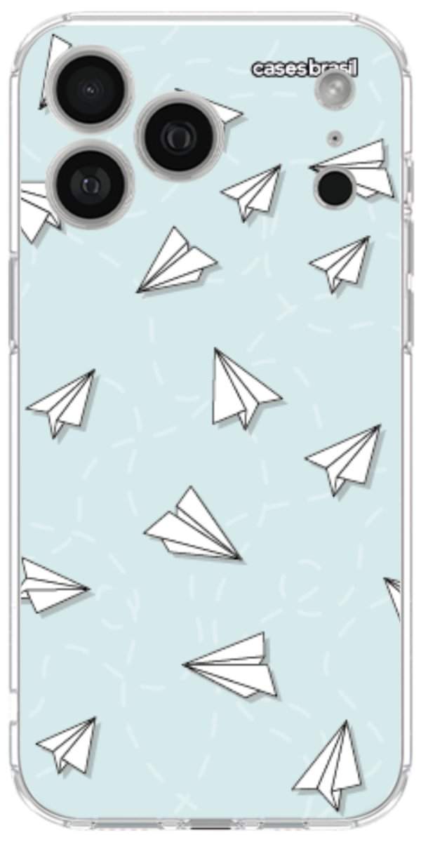Capinha para Celular Aviões de Papel