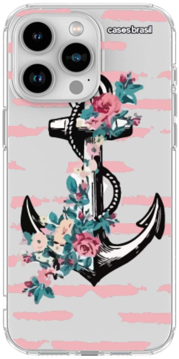 Capinha para Celular Âncora Floral