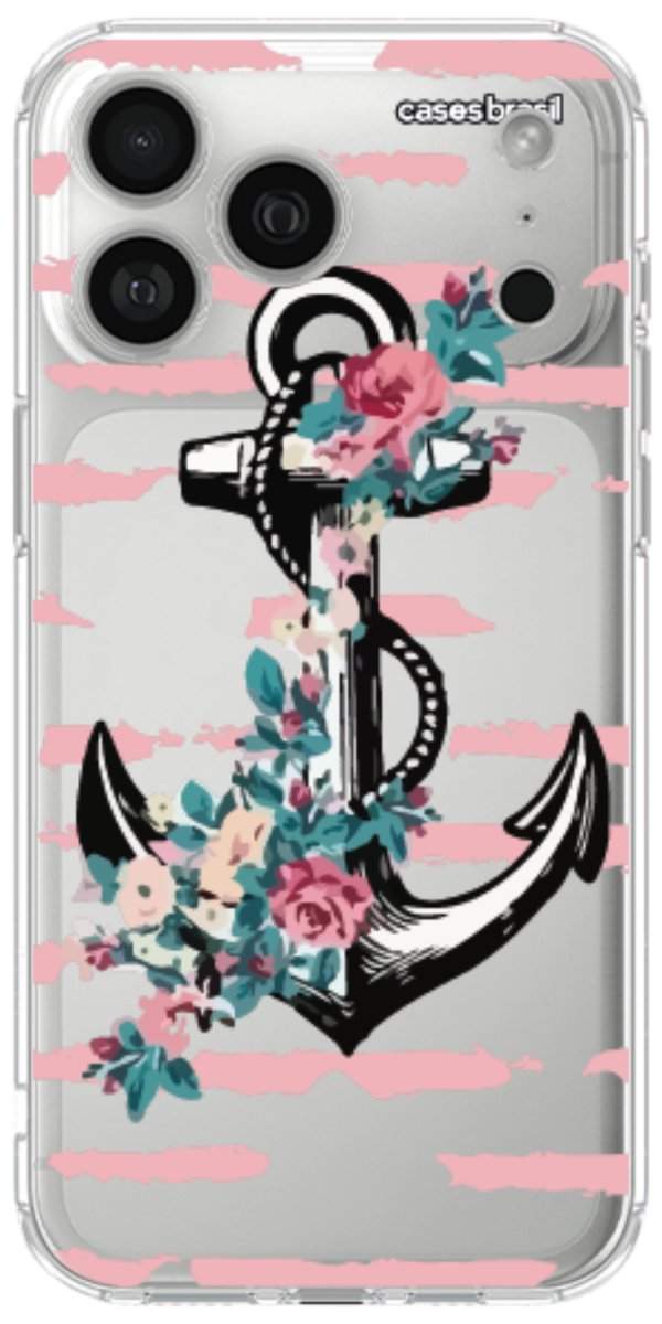 Capinha para Celular Âncora Floral