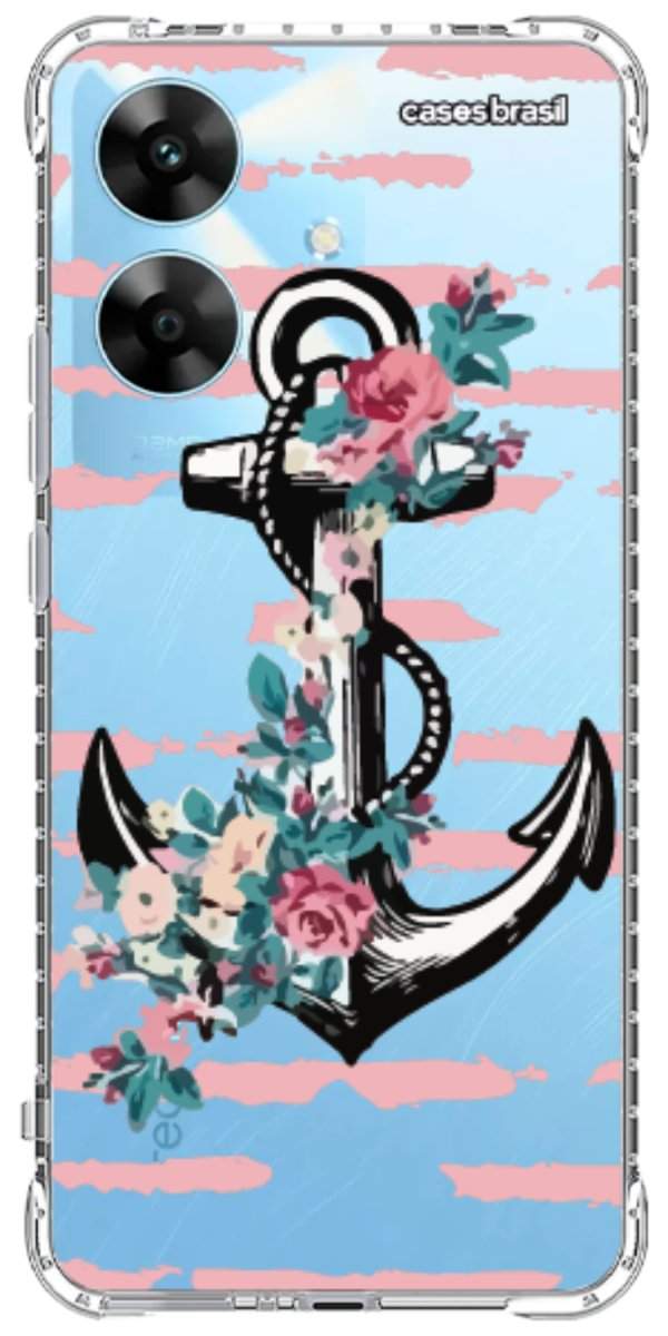 Capinha para Celular Âncora Floral