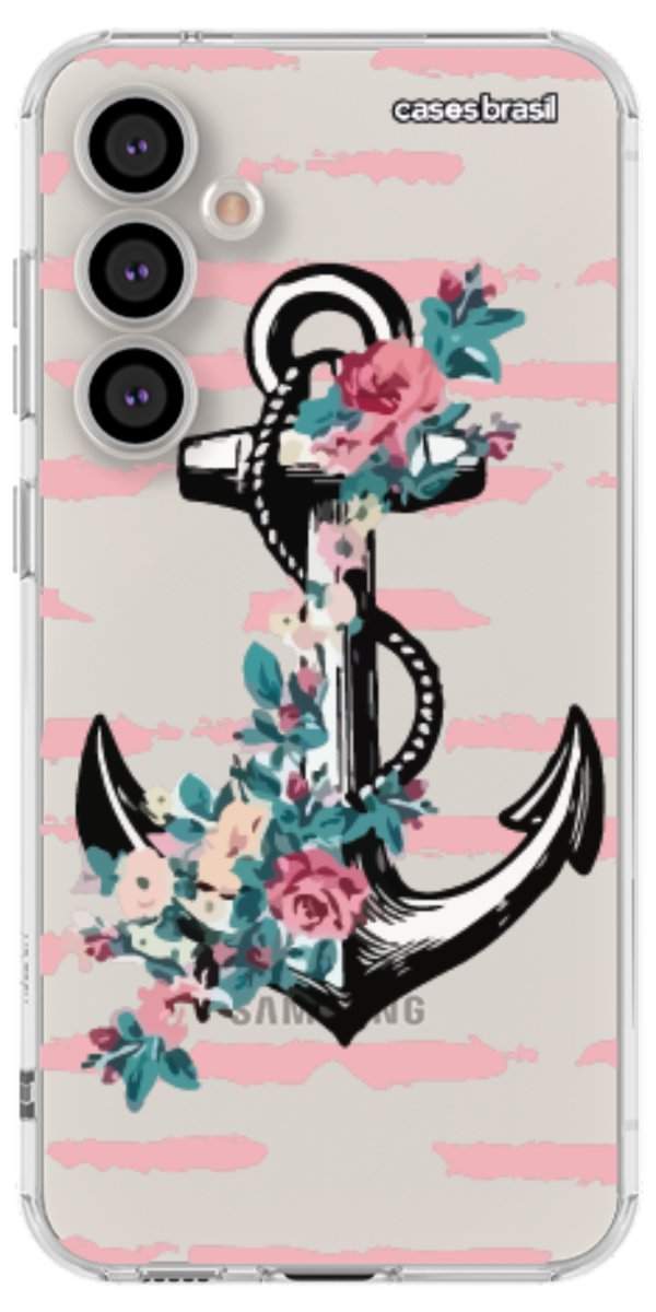 Capinha para Celular Âncora Floral